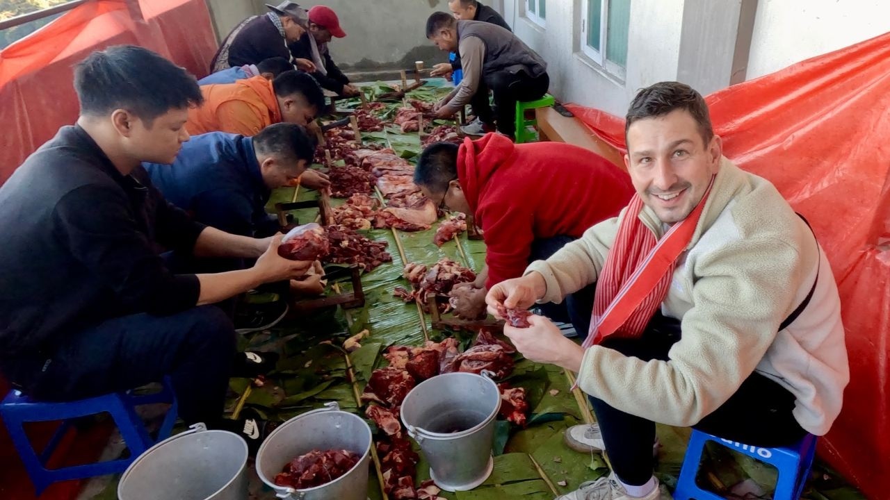 Mizoram Community Feast For 1200 People! 🇮🇳