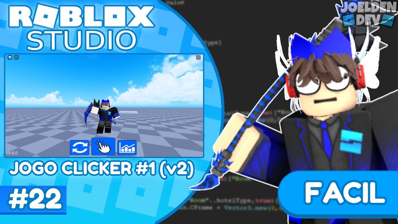 COMO CRIAR UM SIMULADOR DE CLICK NO ROBLOX #1!! 