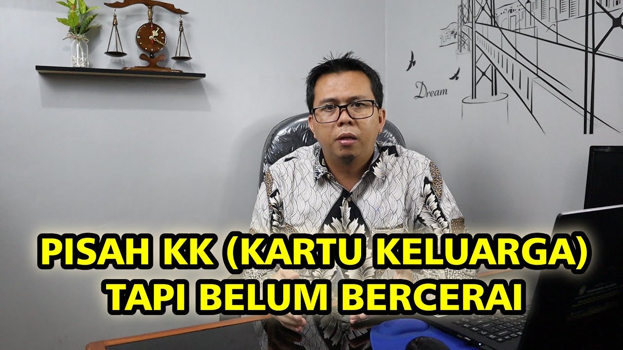 PISAH KK MESKI BELUM BERCERAI