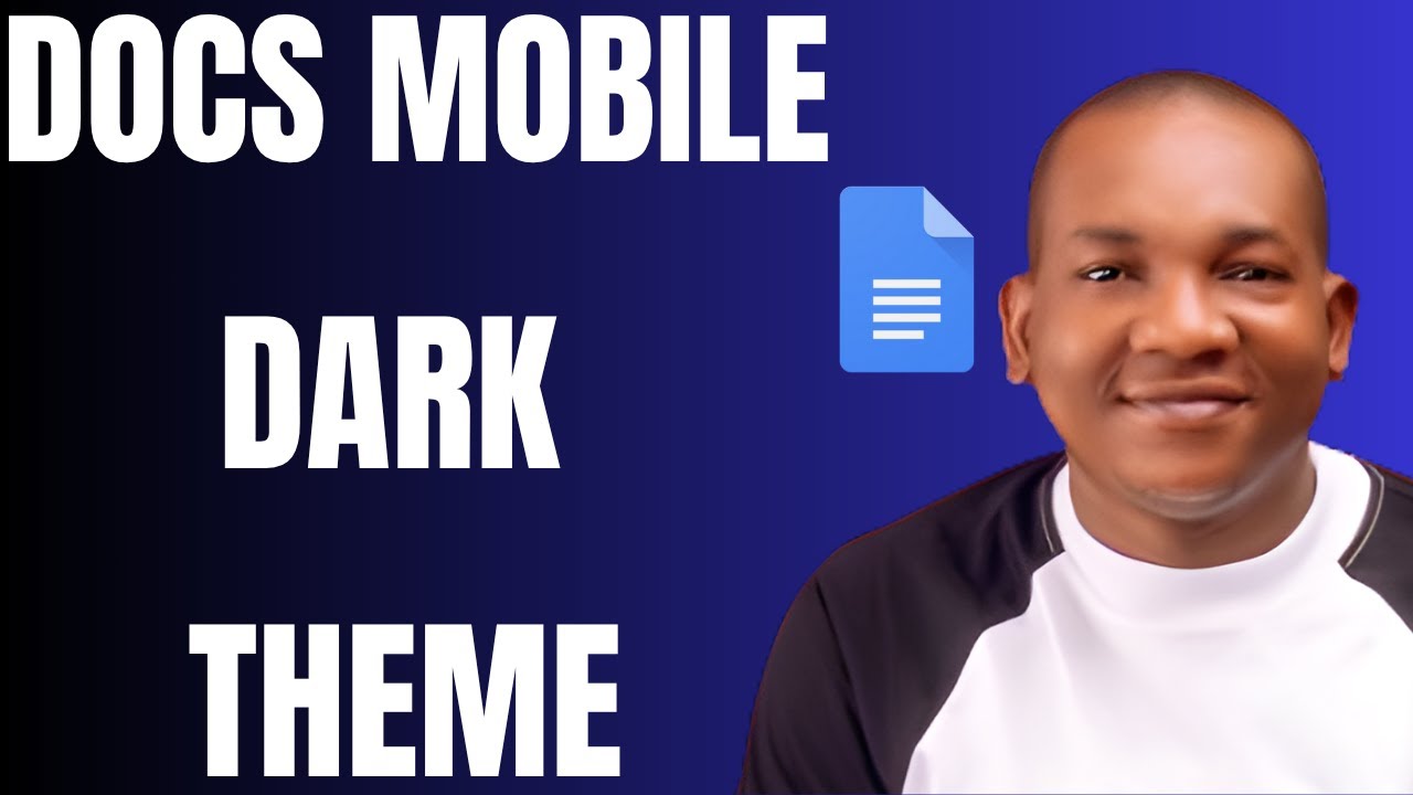 How to Change Google Docs Mobile to Dark Mode | Google Docs for iPhone ...