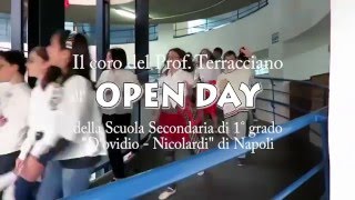 OPEN DAY Scuola D'Ovidio-Nicolardi di Napoli : IL CORO del Prof. Terracciano