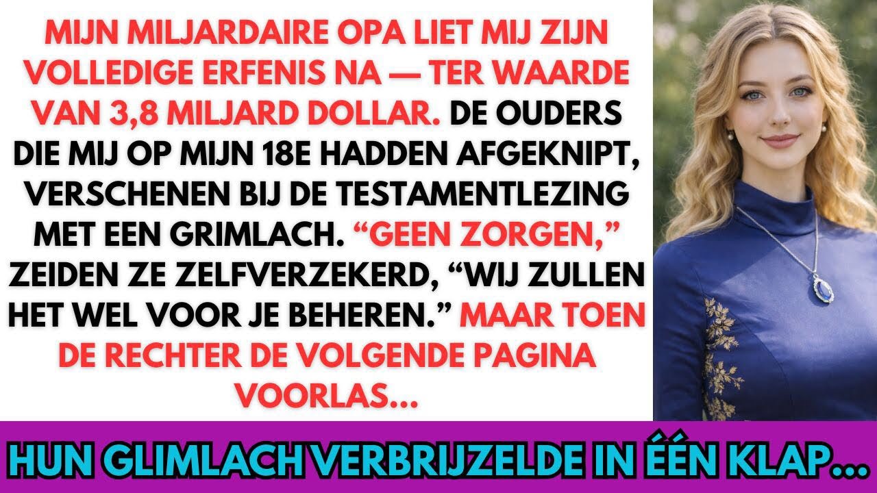 Mijn moeder fluisterde naast me in de rechtszaal: “Natuurlijk, we zullen alles voor je regelen, Naomi.” Alsof ik nog een kind was. Alsof ze me niet op mijn achttiende met één koffer de deur uit...