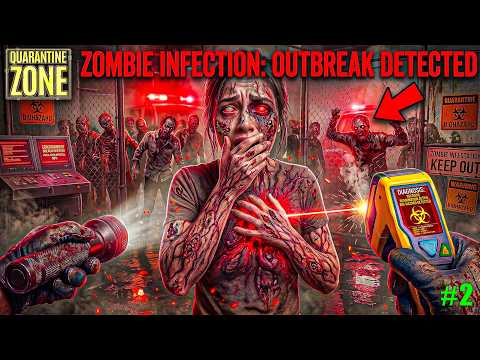 I Found Zombie in Quarantine Zone! Part 2☣️🧟