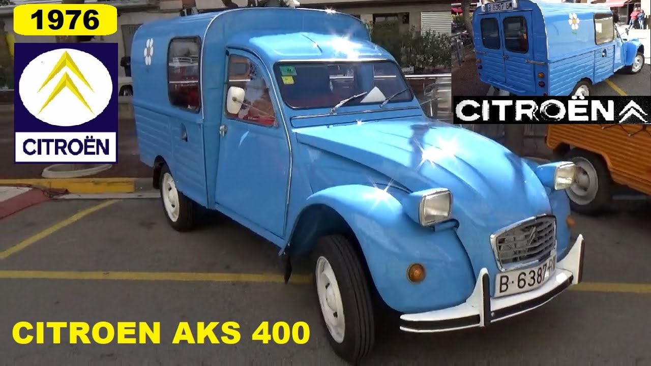 ✅Citroen AKS 400 4 plazas año 1976. El 2CV furgoneta. Revision. #citroenclassic
