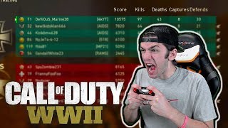 CHOKED THE 100 KILL GAME! - COD WWII Shipment 1944 DESTRUCTION!