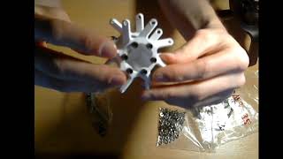 How to assemble the small 3d-printable mecanum wheel