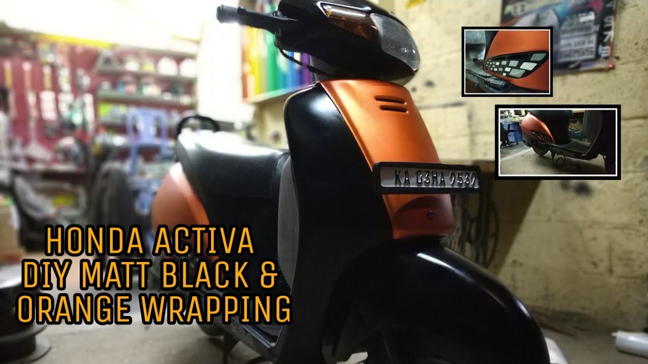Honda ACTIVA MODIFICATION - YouTube