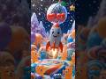 “Magic Toy Rocket Adventure 🚀 | 3D Cartoon Kids Reel | Super Fun Toy Story #Shorts