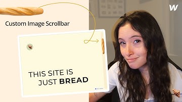 Turing a scrollbar into a baguette cause why not