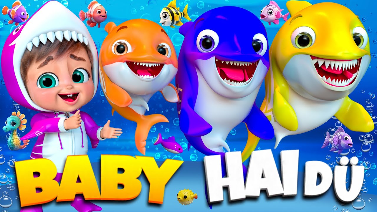 Baby-Süßigkeiten-Lied- Singen, Tanzen , Bewegen ♪ ♪ Tierlied , #kinderlieder Mitsingen #babyshark
