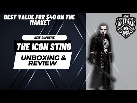 AEW Supreme Sting スティング 新品未開封 AEW Supreme Sting