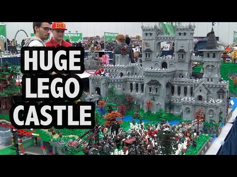 giant lego castle