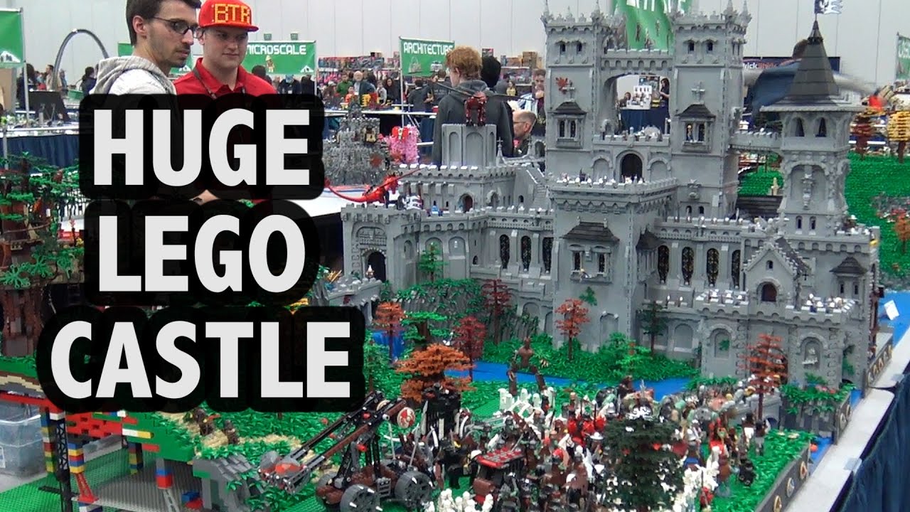 GIANT Custom LEGO Castle Fortress 