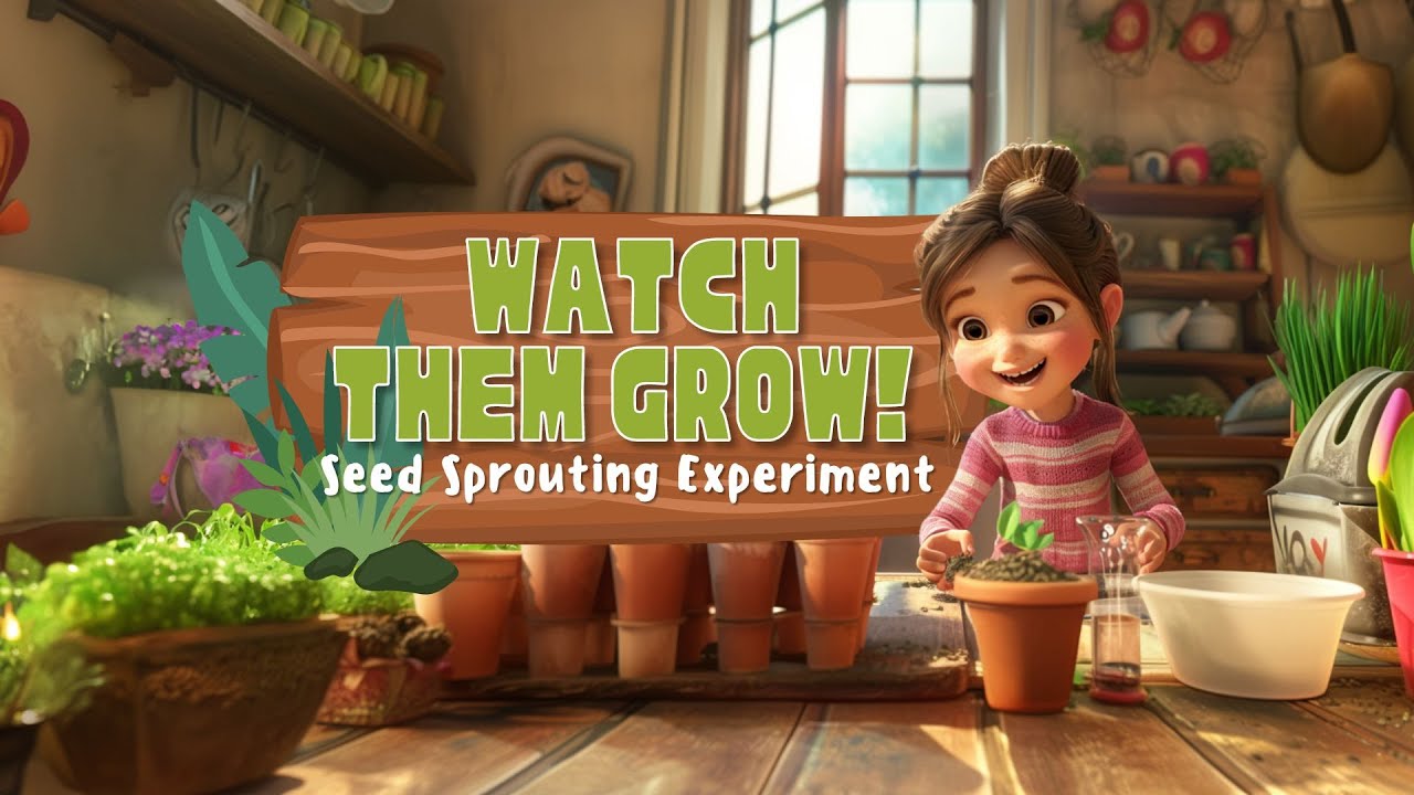 Sprouting Video Watch Them Grow! Seed Sprouting Experiment Kidventure Zone Video - YouTube