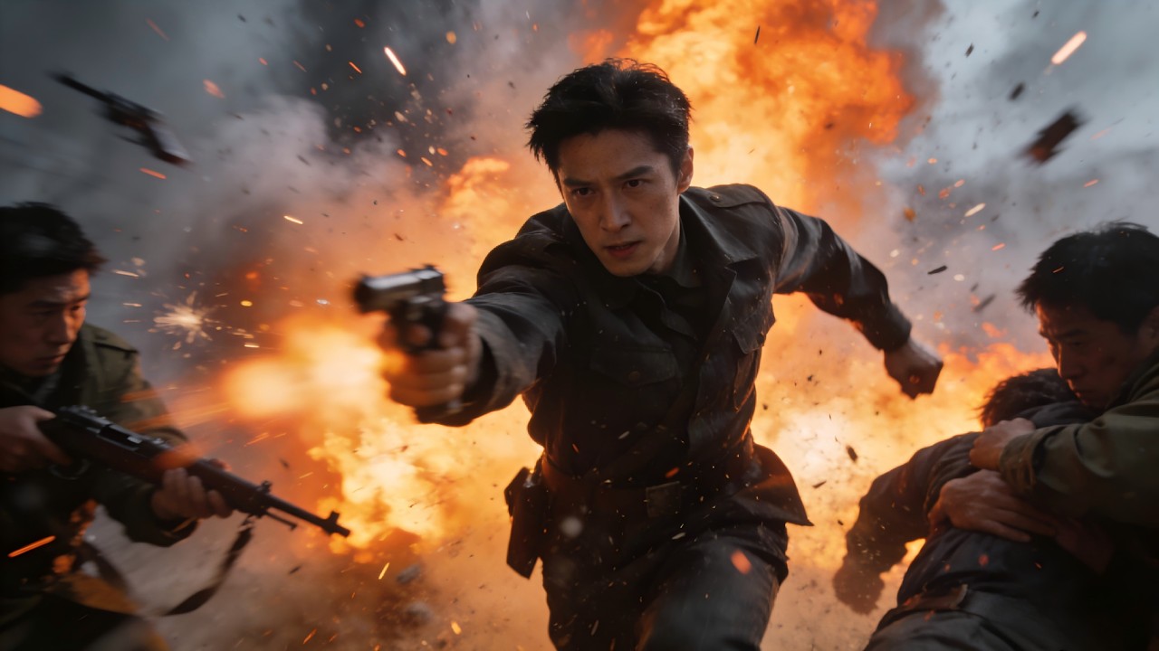 血戰到黎明！他孤身衝鋒，重拳碾壓敵軍，上海終見光明！