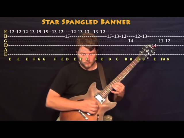 National Anthem Guitar Chords