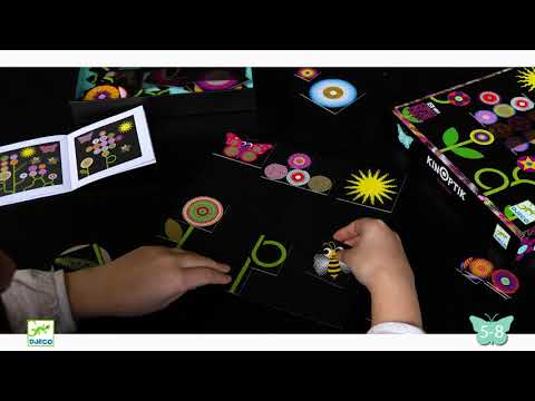 Пазл-аниматор Цветы Djeco