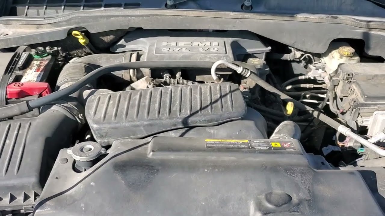 2004 To 2009 Dodge Durango How To Open Hood & Access Engine Bay - Check Oil Level, Top Off Fluids