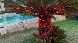 Guirlande lumineuse extérieure 10m 100 LED RGB radio-commande vidéo