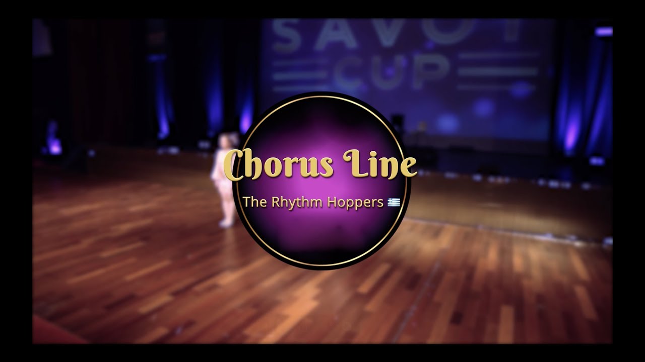 Savoy Cup 2018 - Chorus Line - The Rhythm Hoppers