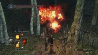 Dark Souls II - Dark Pyromancy Flame VS Pyromancy Flame