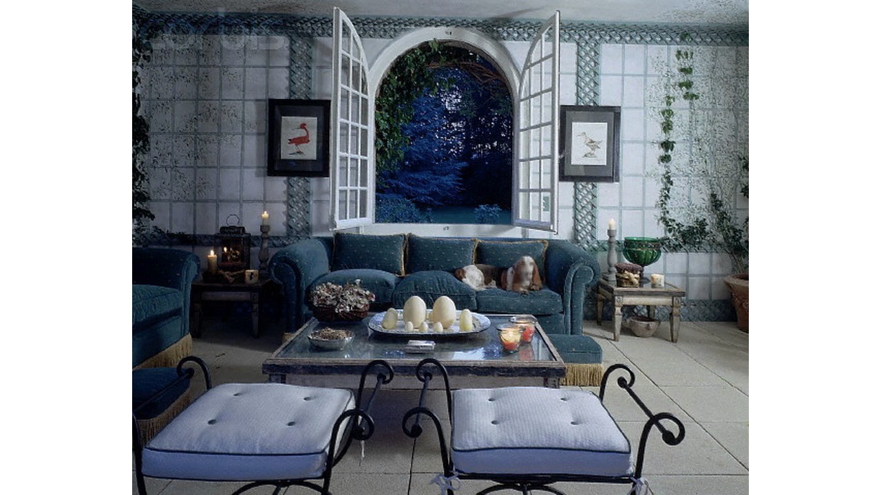 video to gif Italian living room design