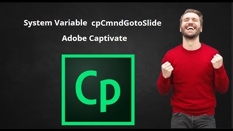 System Variable cpCmndGoto Slide in Adobe Captivate
