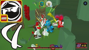 LEGO Ninjago WU CRU - Gameplay Walkthrough Part 4 - COLE Saved ios/Android