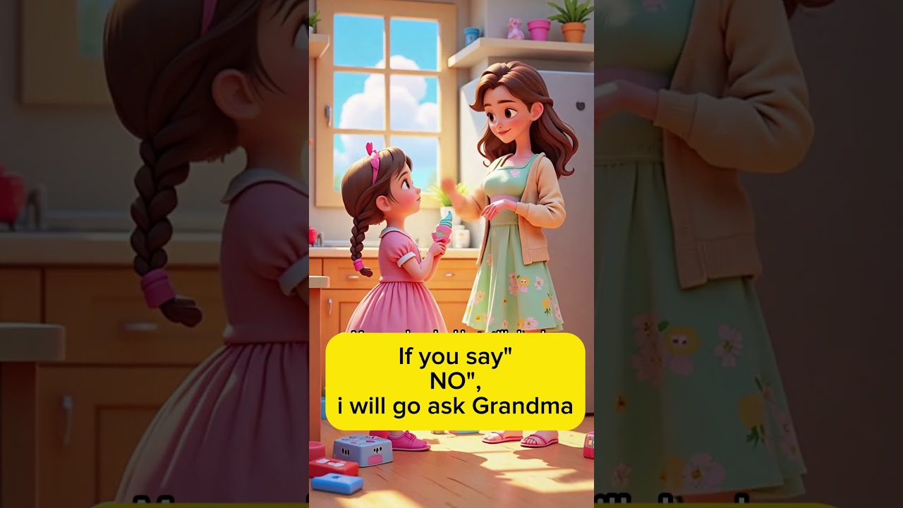 If you say"NO", i will go ask Grandma 🤪. 