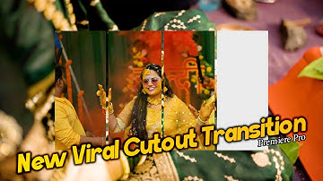 Trending Cutout Transition in Premiere Pro | Viral Cutout Effect Tutorial 2025 | Easy Editing Trick!