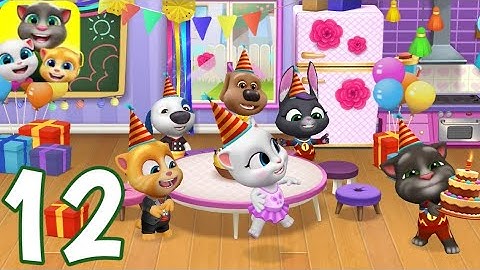 My Talking Tom Friends - Gameplay Walkthrough Part 12 - Angela