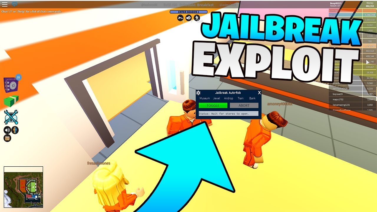 JAILBREAK | HACK/SCRIPT | UNLIMITED CASH - YouTube