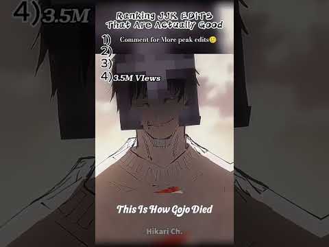 Ranking The Best JJK Edits | Part (164)‎