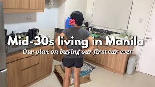 Mid-30s living in Manila 🩵 Buying a mirror cabinet | Our plan on buying our first car ever 🚗