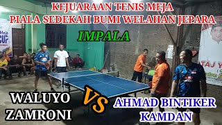 Waluyo*Zamroni vs Ahmad*Kamdan