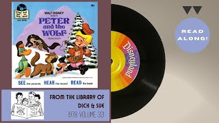 Peter and the Wolf (1978) | Disneyland Little Long-Playing Record 321 | Real-Along Vinyl Record