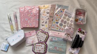 My First Time at Daiso & Haul (Sanrio, BT21, stickers)