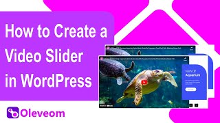 How to Create a Video Slider in WordPress for FREE