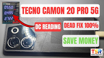 Tecno Camon 20 Pro 5G Dead Solution | How to Fix No Power & Dead Boot Repair 100% Tested
