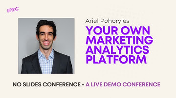 How to build your cross channel marketing analytics platform within 30 minutes  - NO SLIDES