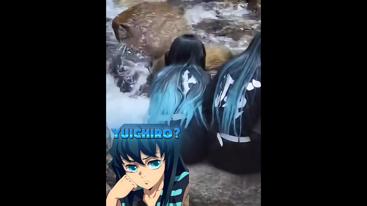 Demon slayer on vacation?🤔 