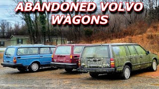 We bought 3 Abandoned RWD Volvo Wagons to Drift!