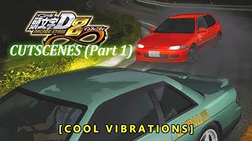 [Eng CC] Initial D 8∞  cutscenes with eurobeat/anime BGM (Part 1)