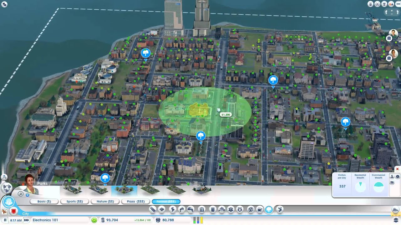 Simcity Interface Sim City (2013) Strategy & Tips - Electronics Tutorial Part 4 - YouTube