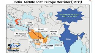 CURRENT AFFAIRS - INDIA MIDDLE EAST ECONOMIC CORRIDOR #currentaffairs #middleeast #iran