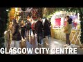 A Christmas Walk Through Glasgow | Scotland 2021