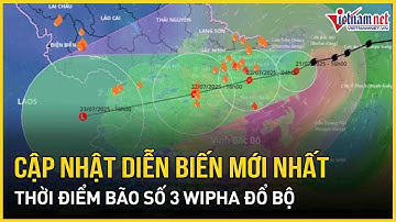 Bão số 3 Wipha vọt tăng giật cấp 14, sóng khổng lồ 6m, dự báo mới nhất thời điểm đổ bộ đất liền