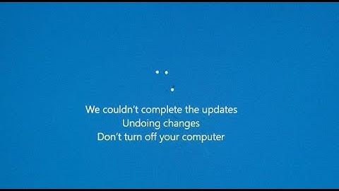 How to fix "We couldn