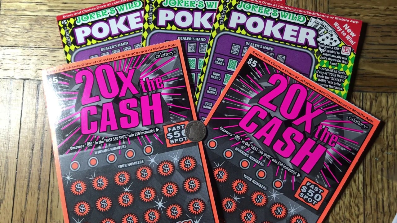 Trying these again! 20X THE CASH & JOKERS WILD POKER California