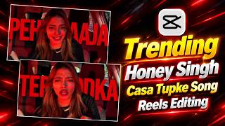 Trending Casa Tupka Yo Yo Honey Singh Lyrics Video Editing | Casa Tupka Song Reels Editing screenshot 5